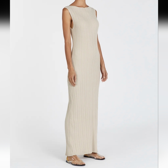 NWT SIENNA STONE KNIT MIDI DRESS - Picture 3 of 7